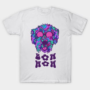 Hippy Hound Bow Wow T-Shirt